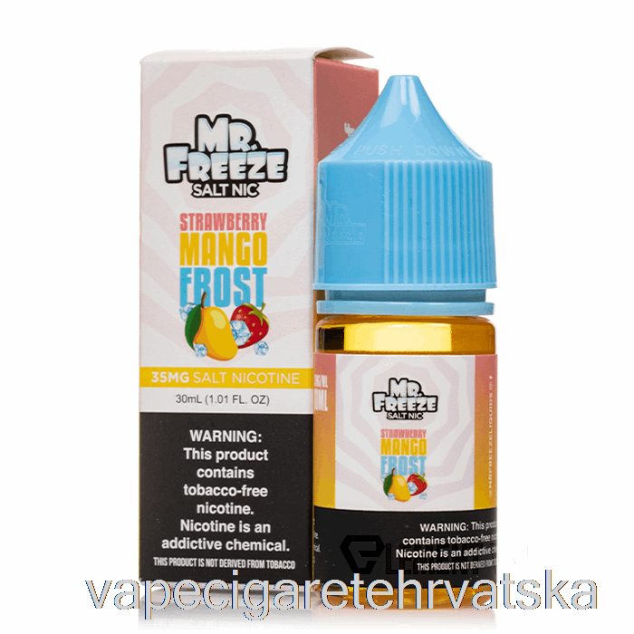 Vape Hrvatska Jagoda Mango Frost - Mr Freeze Salts - 30ml 35mg